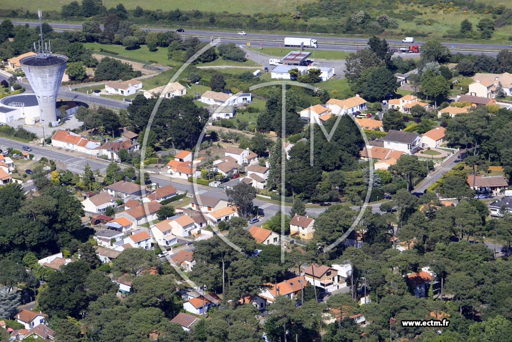 Photo arienne de Saint-Brevin-les-Pins (la Hautire)