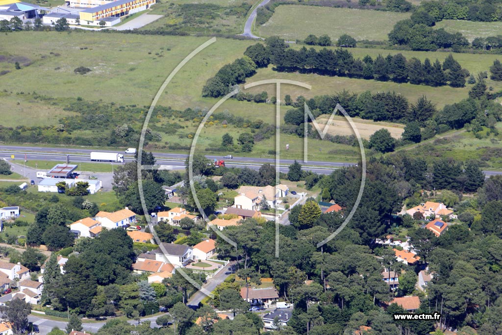 Photo arienne de Saint-Brevin-les-Pins (la Hautire)