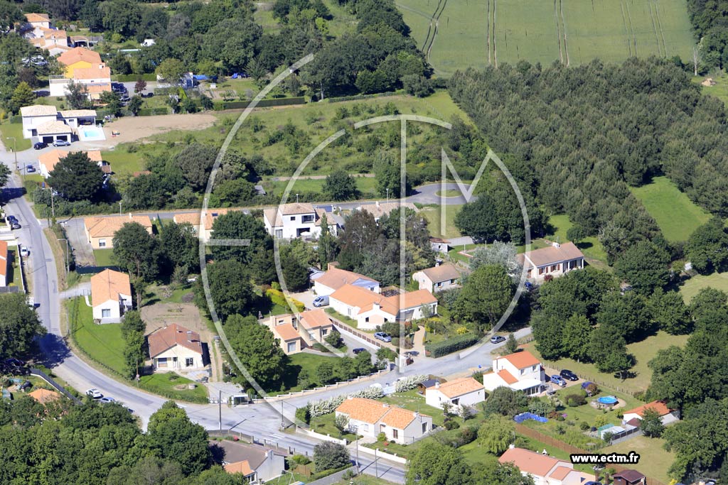 Photo arienne de Saint-Brevin-les-Pins (la Lambressais)