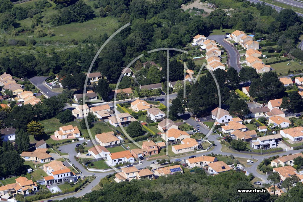 Photo arienne de Saint-Brevin-les-Pins (la Nicolerie)