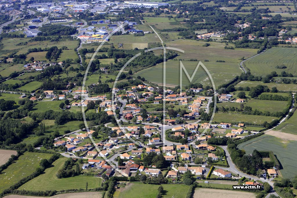Photo arienne de Saint-Brevin-les-Pins (la Quatretais)