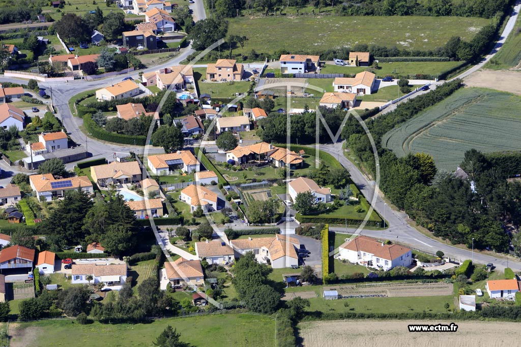 Photo arienne de Saint-Brevin-les-Pins (la Quatretais)