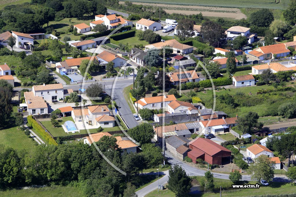 Photo arienne de Saint-Brevin-les-Pins (la Quatretais)