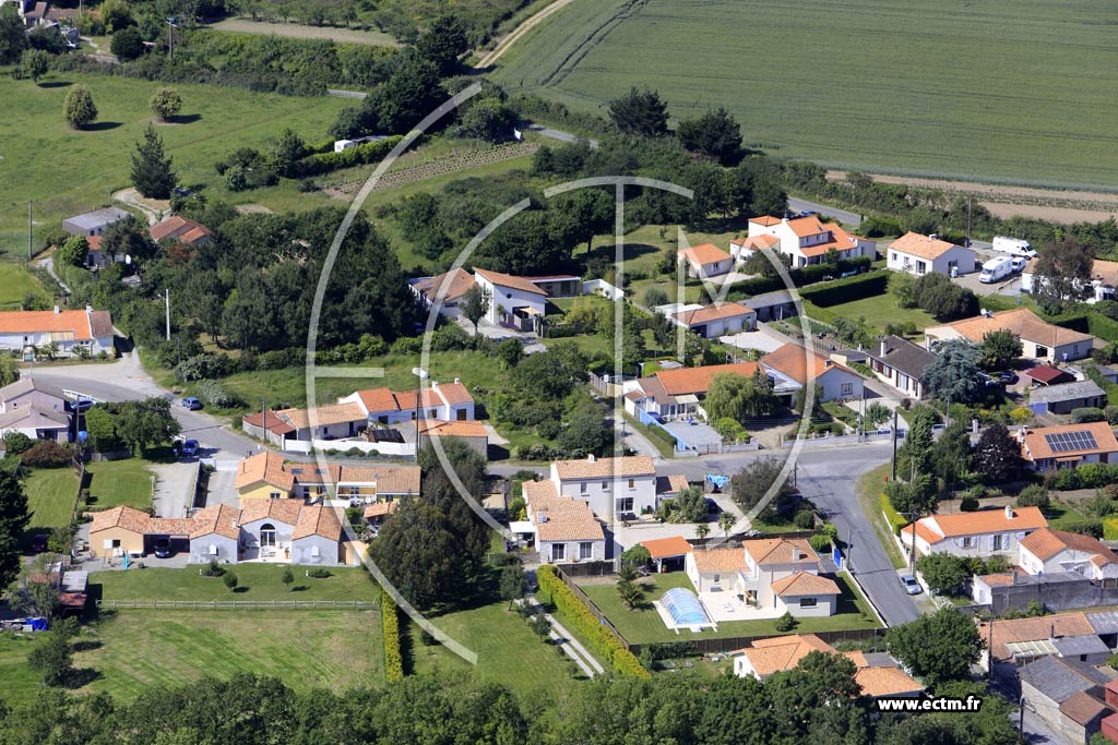 Photo arienne de Saint-Brevin-les-Pins (la Quatretais)