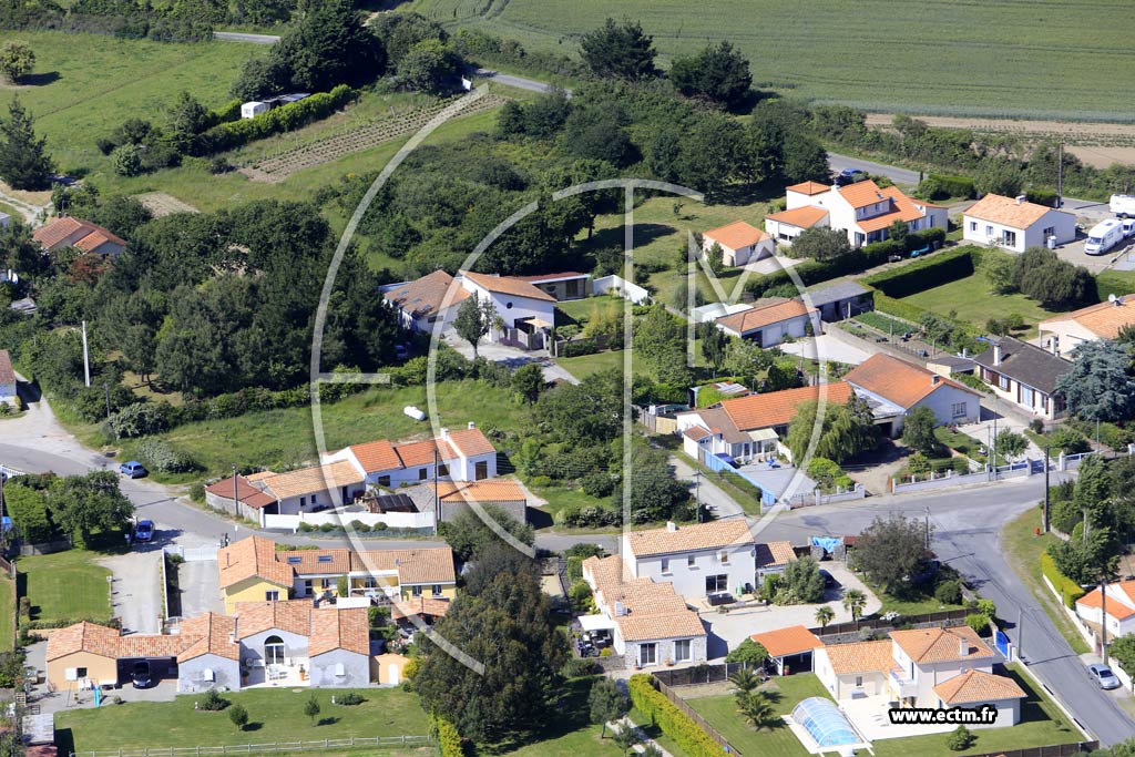 Photo arienne de Saint-Brevin-les-Pins (la Quatretais)