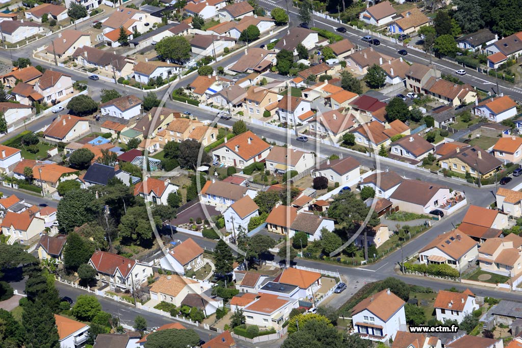 Photo arienne de Saint-Brevin-les-Pins (la Sauzaie)
