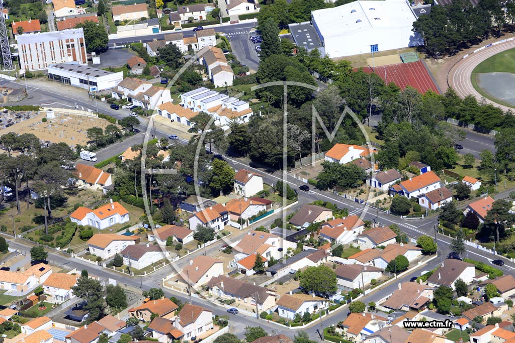 Photo arienne de Saint-Brevin-les-Pins (la Sauzaie)