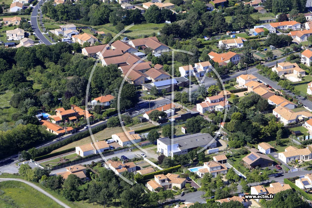 Photo arienne de Saint-Brevin-les-Pins (le Grand Ruau)