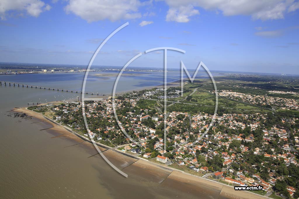 Photo arienne de Saint-Brevin-les-Pins (le Nez de Chien)