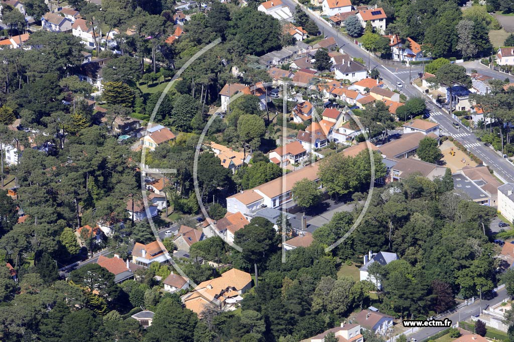 Photo arienne de Saint-Brevin-les-Pins (Nord)