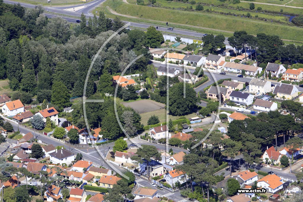 Photo arienne de Saint-Brevin-les-Pins (Nord)