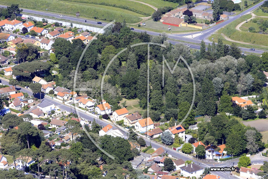 Photo arienne de Saint-Brevin-les-Pins (Nord)