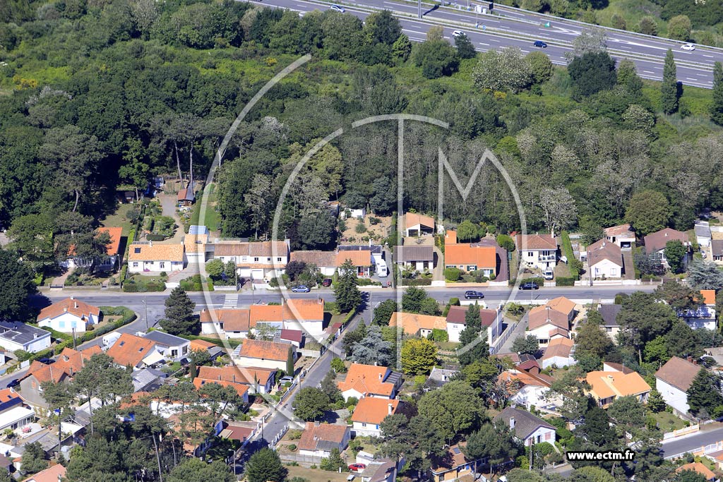 Photo arienne de Saint-Brevin-les-Pins (Nord)
