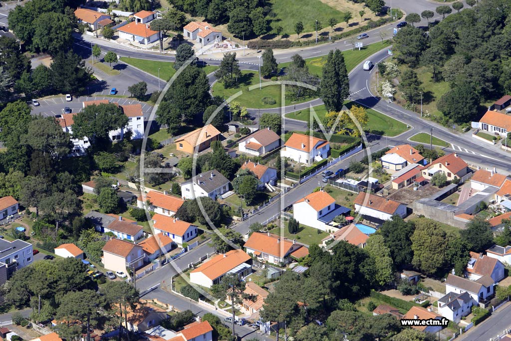 Photo arienne de Saint-Brevin-les-Pins (Nord)