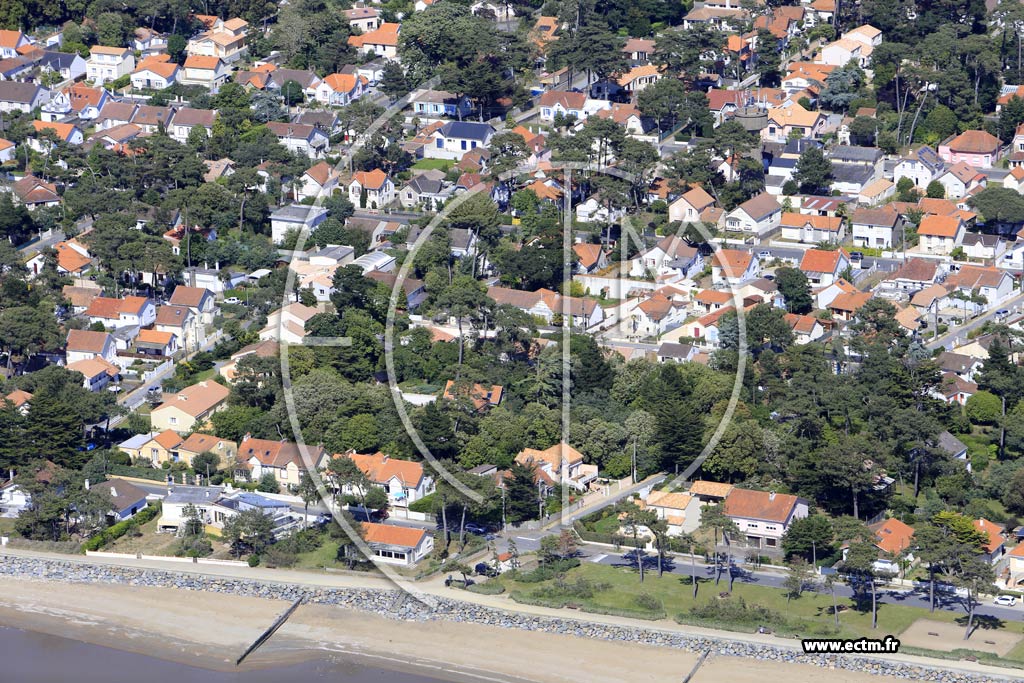 Photo arienne de Saint-Brevin-les-Pins (Nord)