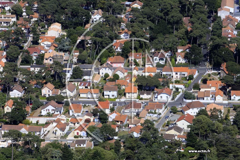 Photo arienne de Saint-Brevin-les-Pins (Nord)