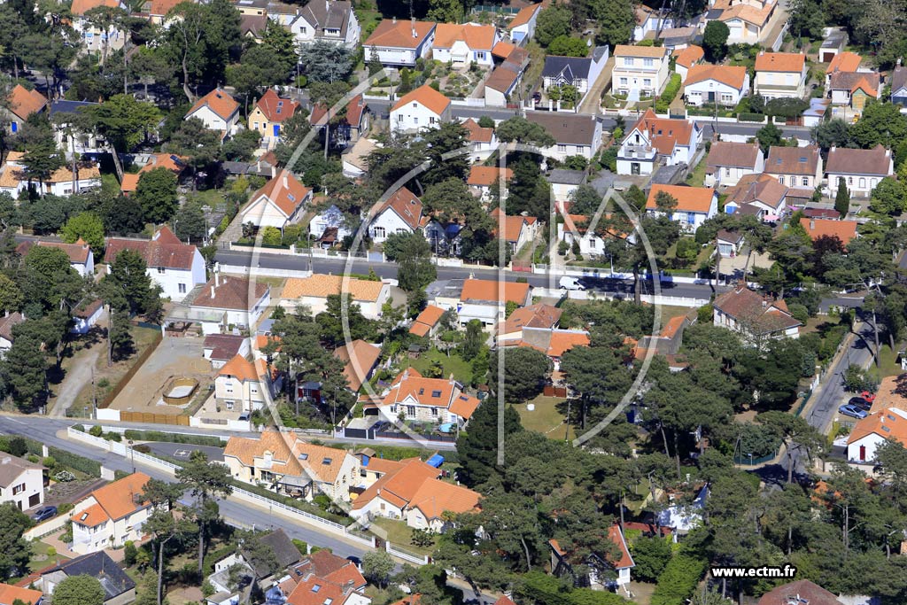 Photo arienne de Saint-Brevin-les-Pins (Nord)