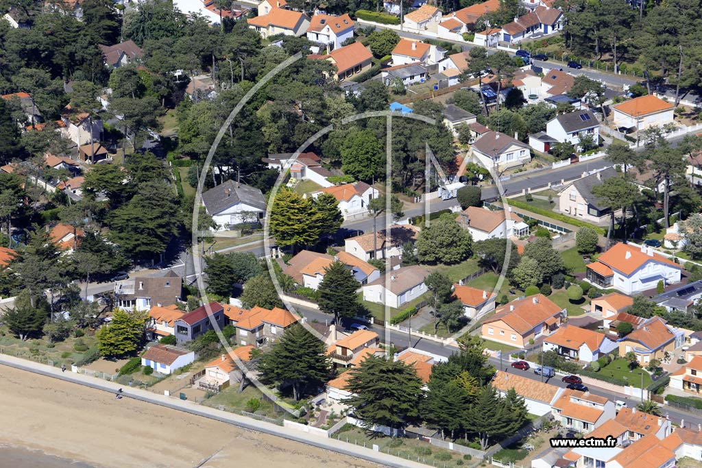 Photo arienne de Saint-Brevin-les-Pins (Nord)