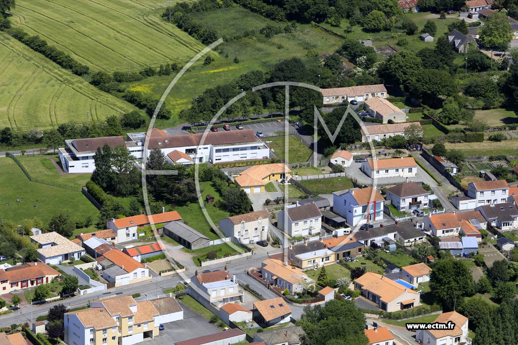 Photo arienne de Saint-Pre-en-Retz