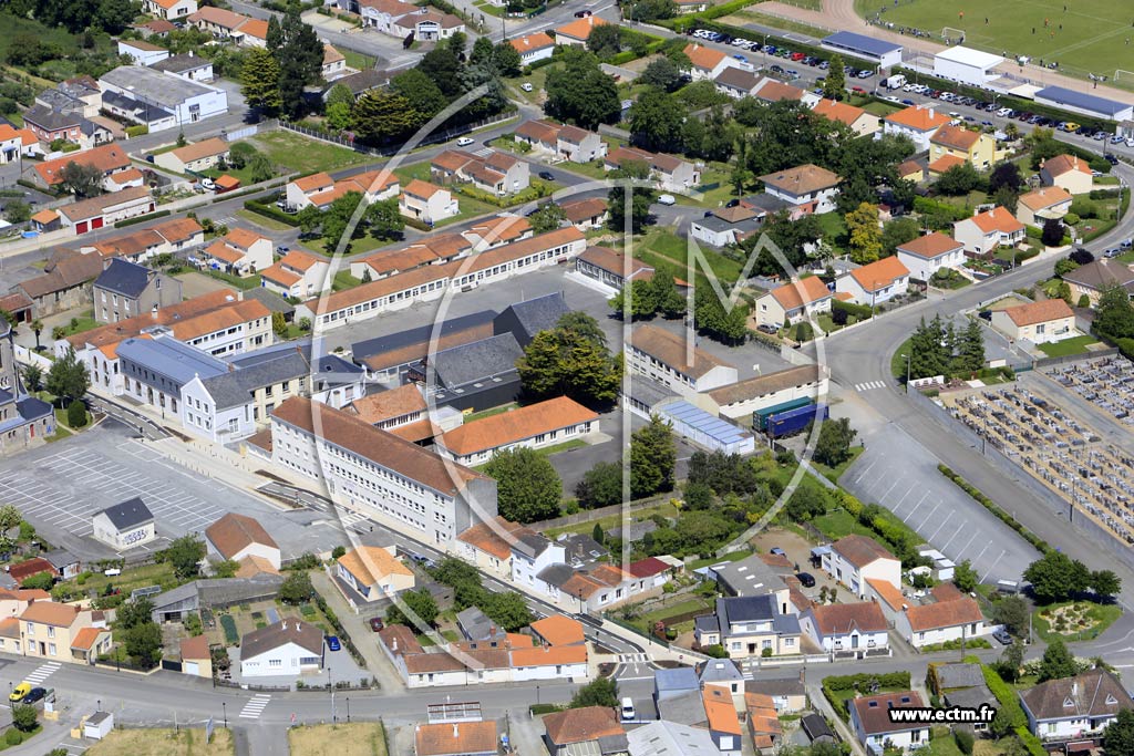 Photo arienne de Saint-Pre-en-Retz