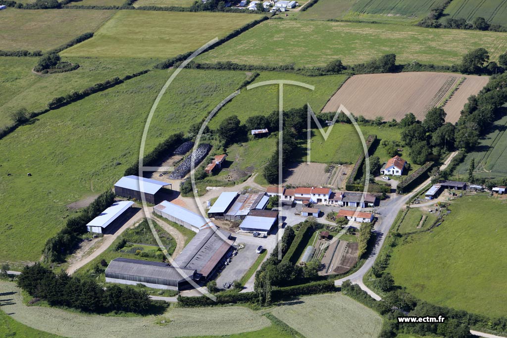 Photo arienne de Saint-Pre-en-Retz (la Jarrie)