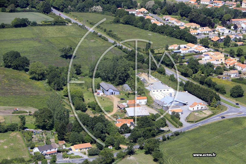 Photo arienne de Saint-Pre-en-Retz (Mouchefaite)