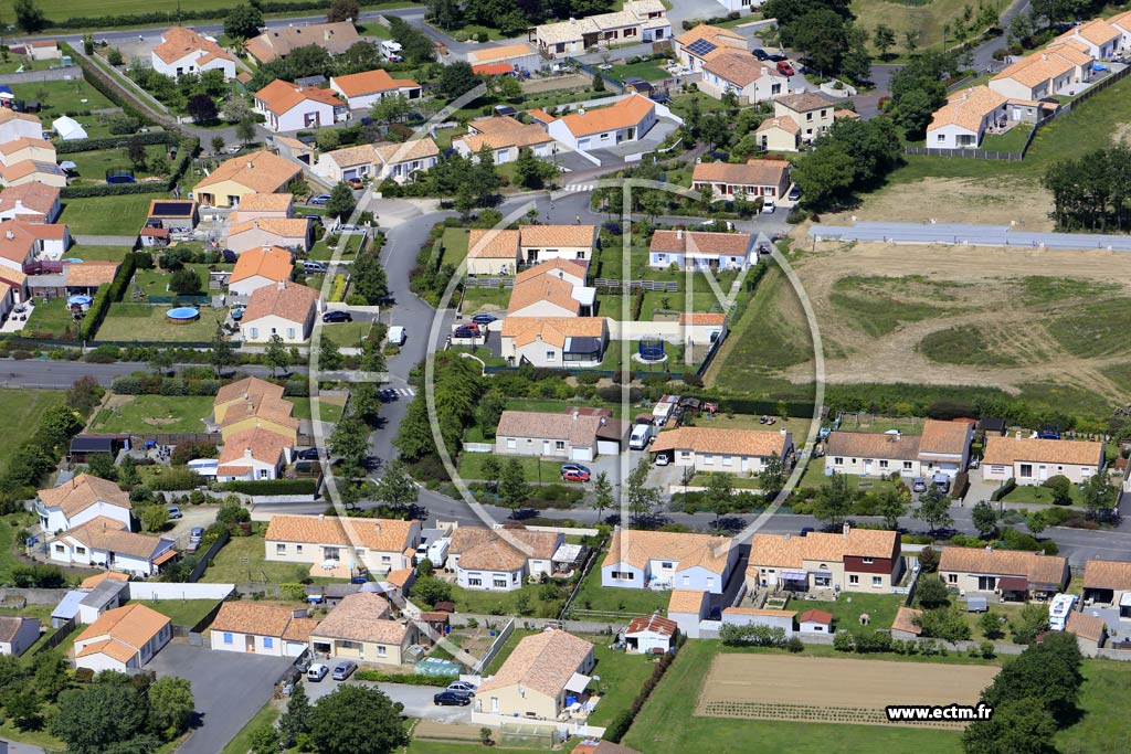 Photo arienne de Saint-Viaud