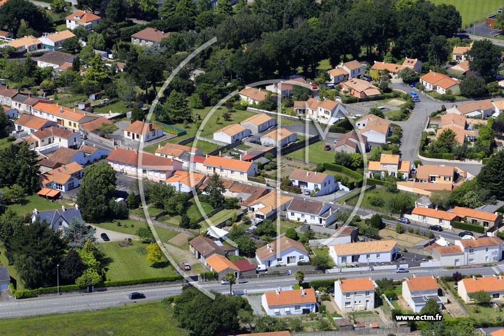 Photo arienne de Saint-Viaud