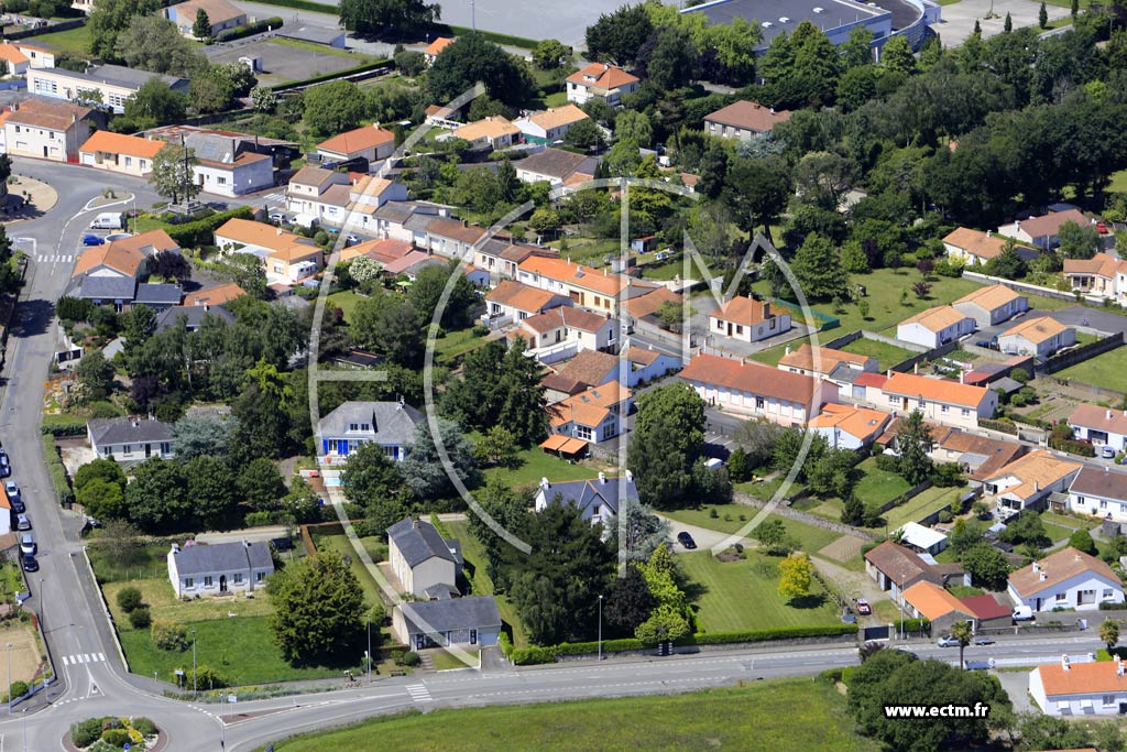 Photo arienne de Saint-Viaud