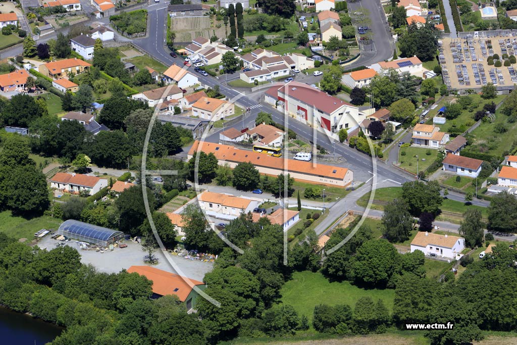 Photo arienne de Saint-Viaud