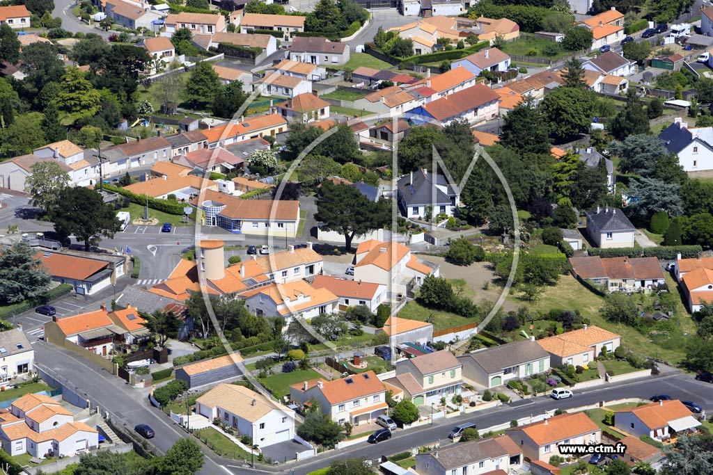 Photo arienne de Saint-Viaud