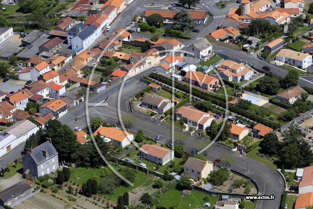 Photo arienne de Saint-Viaud