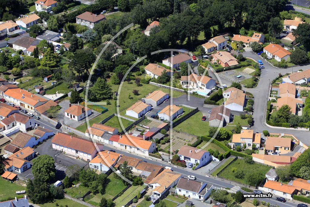 Photo arienne de Saint-Viaud