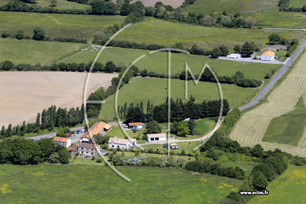 Photo arienne de Saint-Viaud (la Mariais)