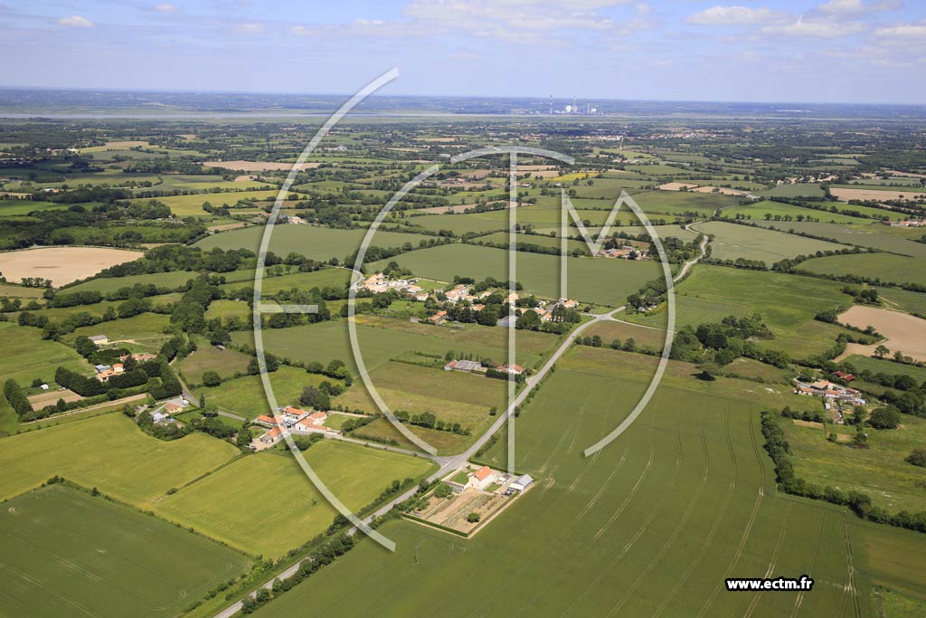 Photo arienne de Saint-Viaud (la Meilleraie)