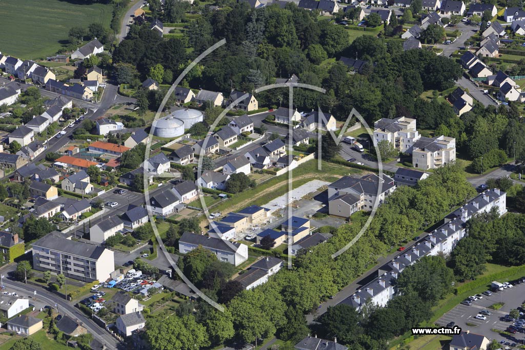 Photo arienne de Chteaubriant (la Guibertais)