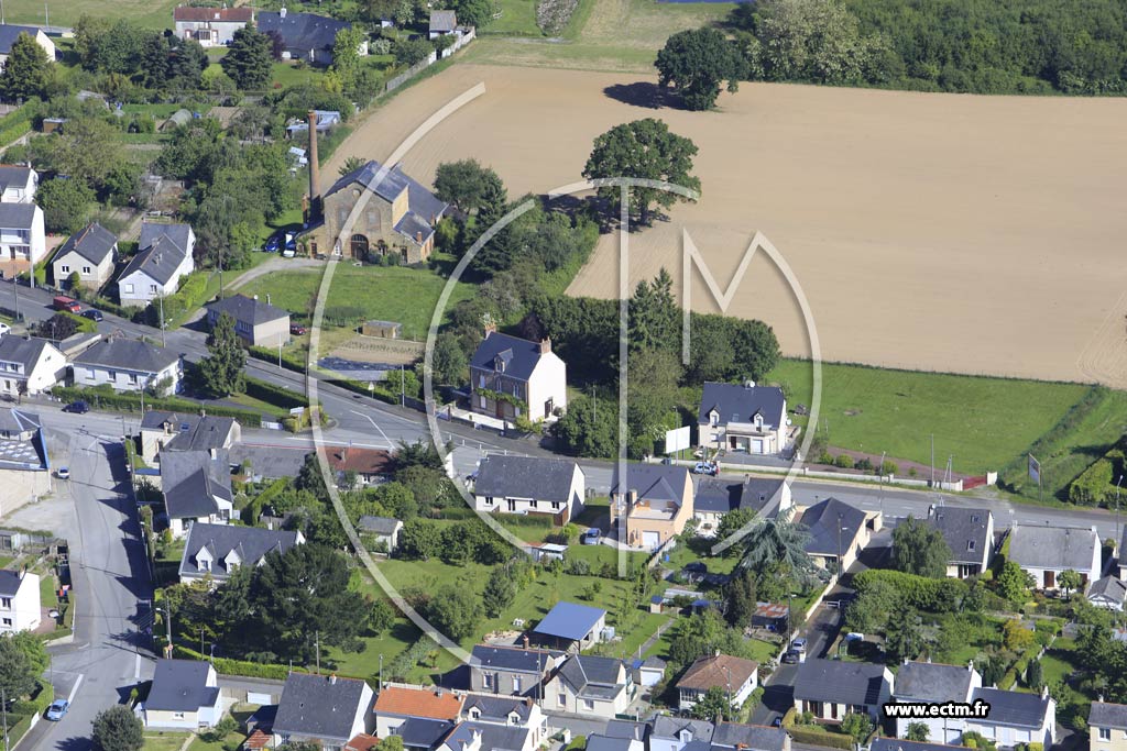 Photo arienne de Chteaubriant (la Rivaudire)