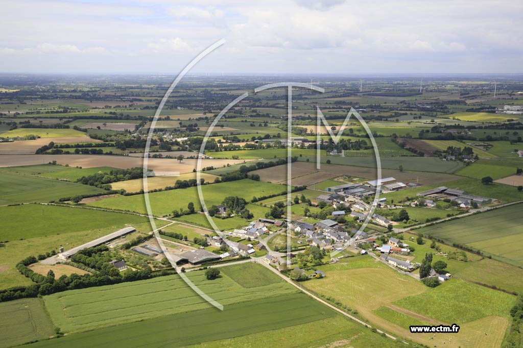 Photo arienne de Iss (Villate)