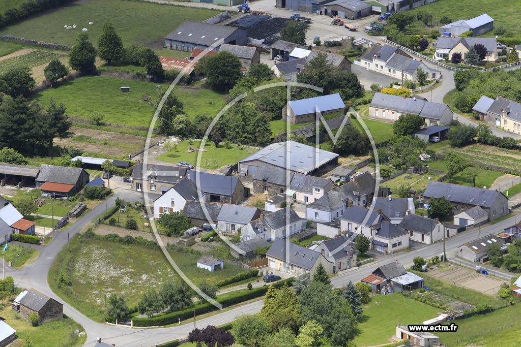 Photo arienne de Iss (Villate)