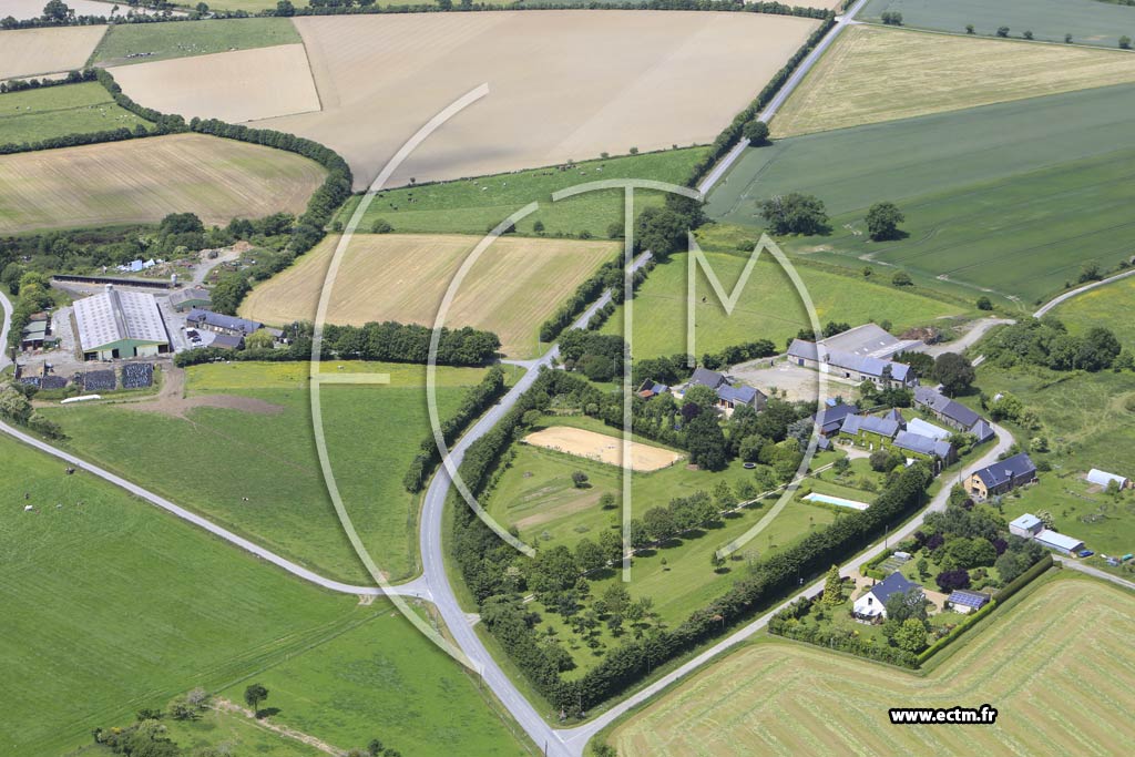 Photo arienne de Moisdon-la-Rivire (la Charpenterie)