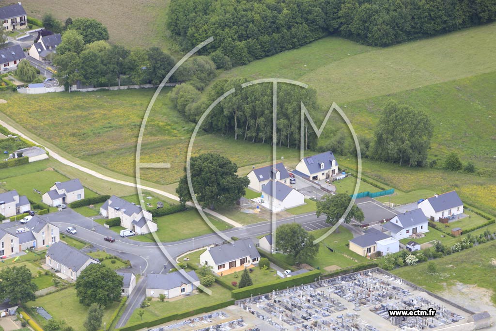 Photo arienne de Saint-Vincent-des-Landes