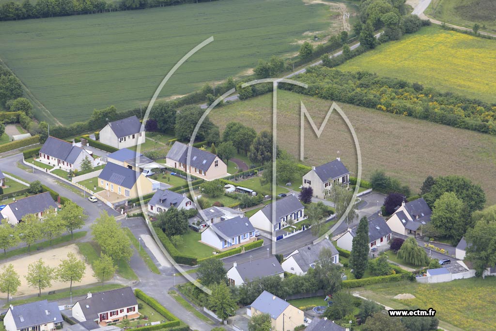 Photo arienne de Saint-Vincent-des-Landes