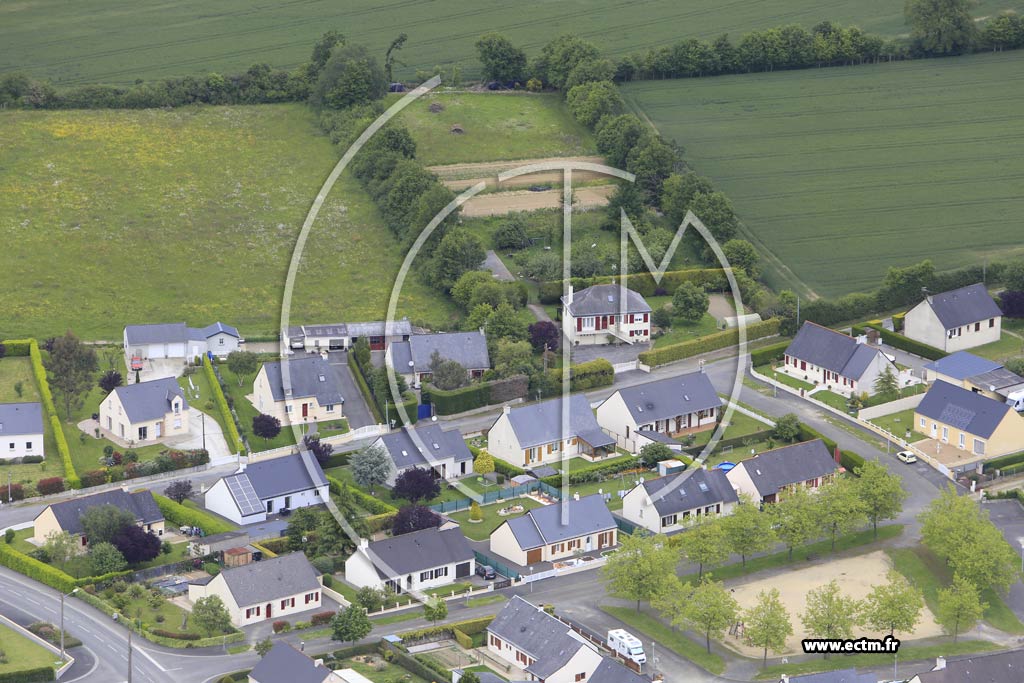 Photo arienne de Saint-Vincent-des-Landes