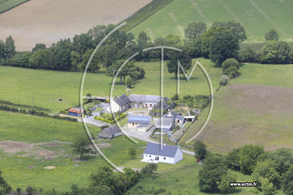 Photo arienne de Saint-Vincent-des-Landes (la Gre)