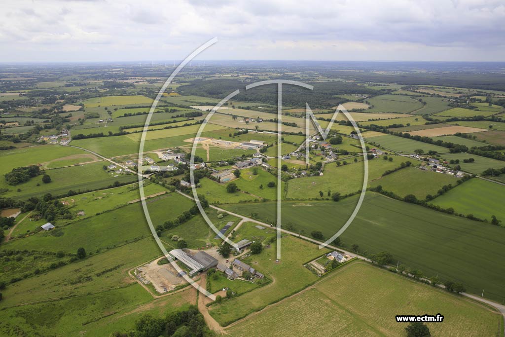 Photo arienne de Saint-Vincent-des-Landes (Rougerand)
