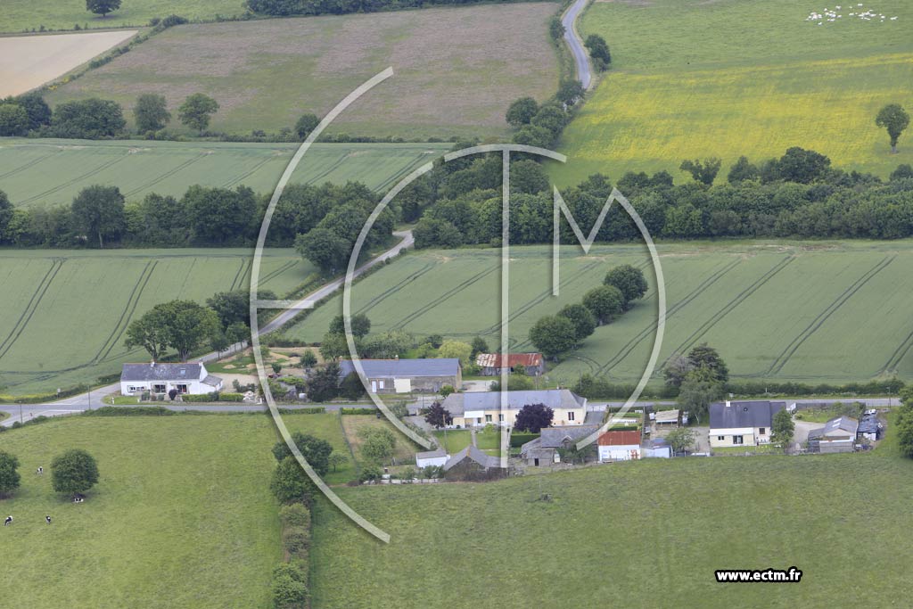 Photo arienne de Saint-Vincent-des-Landes (Rougerand)