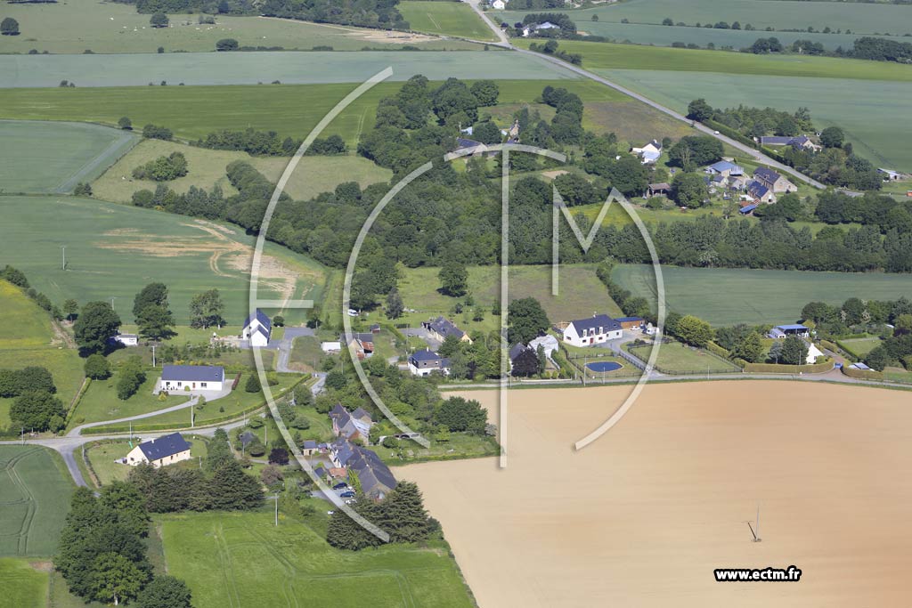 Photo arienne de Villepot (le Haut Plessis)