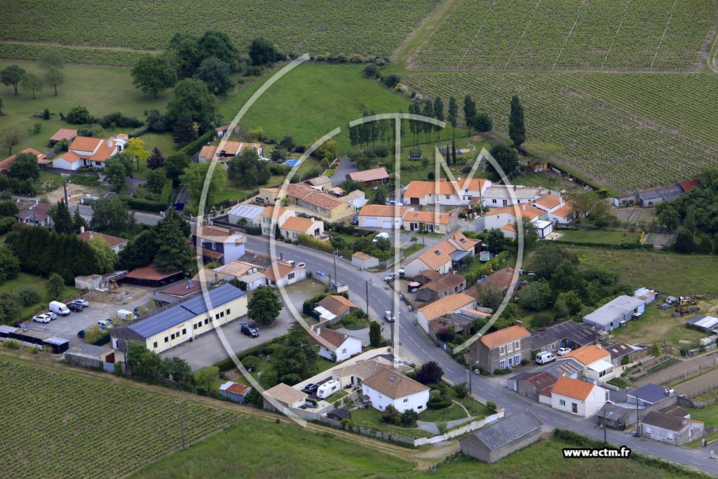 Photo arienne de Bouaye (la Roderie)
