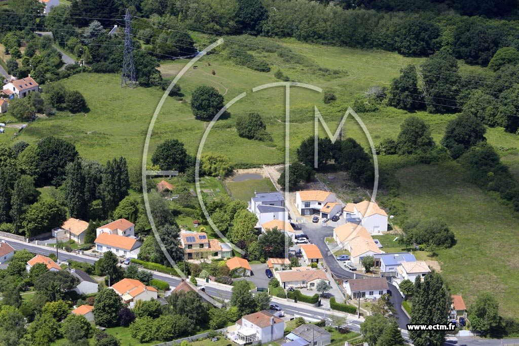 Photo arienne de Bouguenais (la Gurinire)
