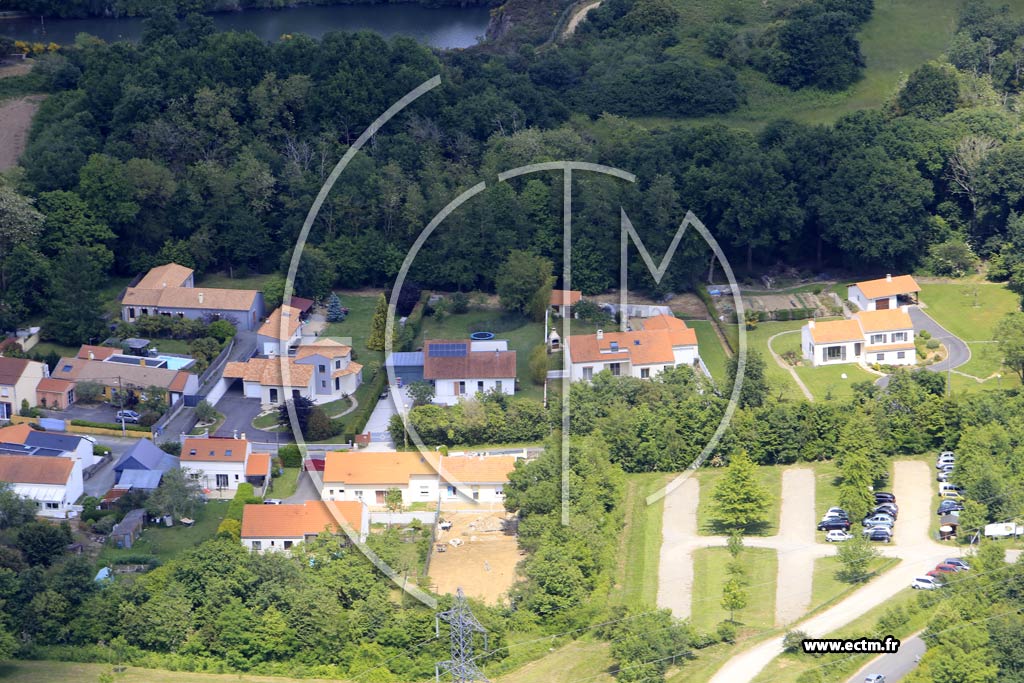 Photo arienne de Bouguenais (la Motte)